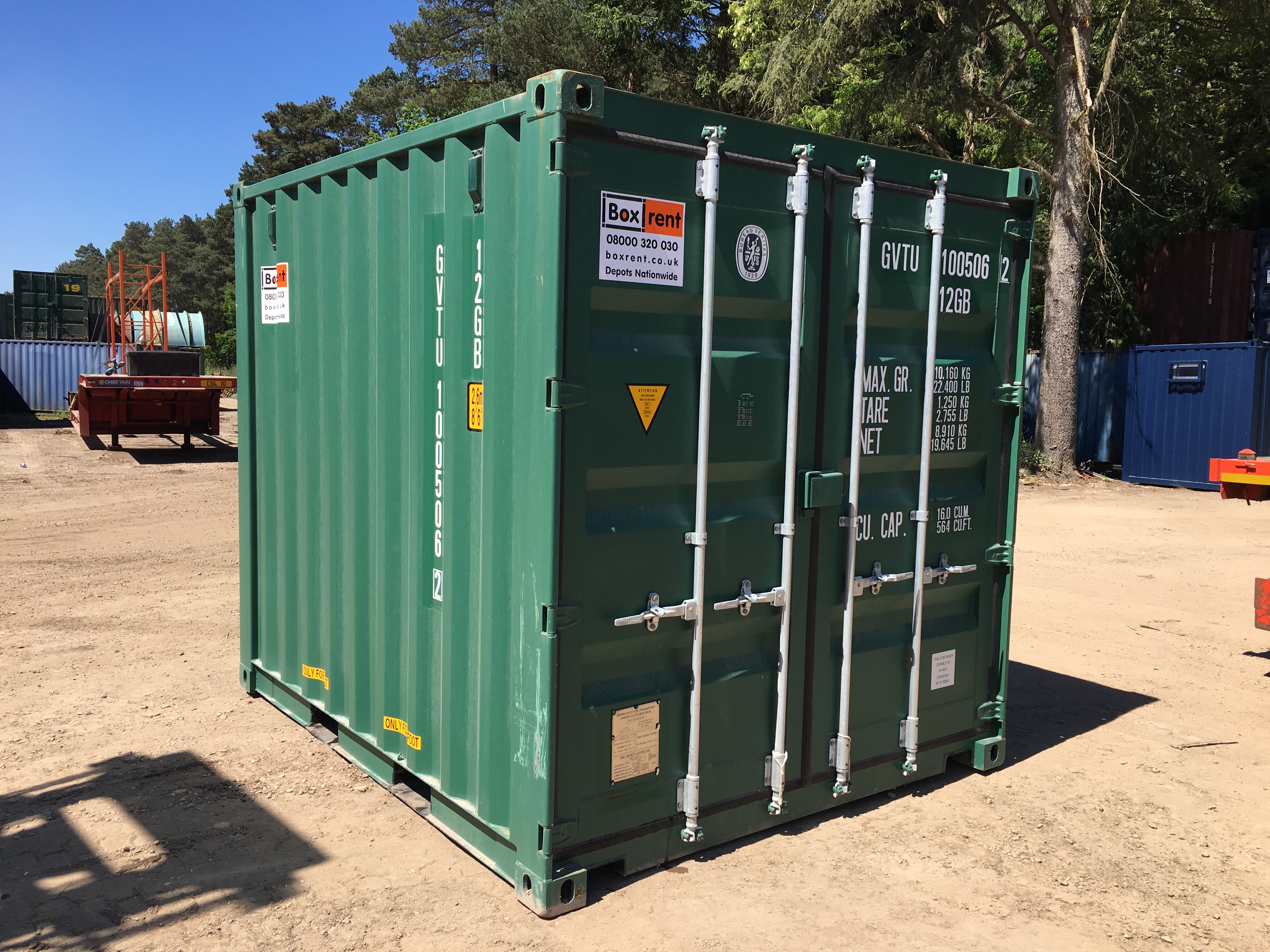 10ft Container Rental Shipping Container Hire Boxrent Limited